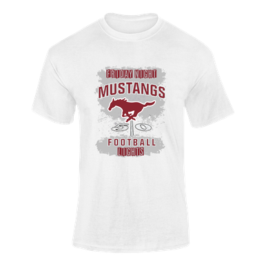 Westfield Mustangs Football #6 Men's Premium SS T-Shirt