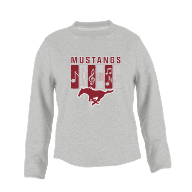 Westfield Mustangs Band # 2 Women's Sweatshirt