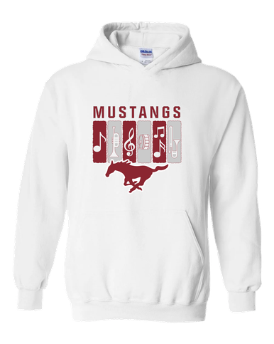 Westfield Mustangs Band # 2 Men's Hoodie