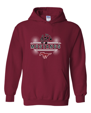 Westfield Mustangs Band # 3 Men's Hoodie