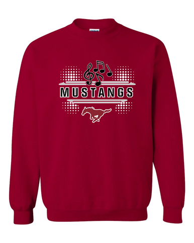 Westfield Mustangs Band # 3 Men's Sweatshirt