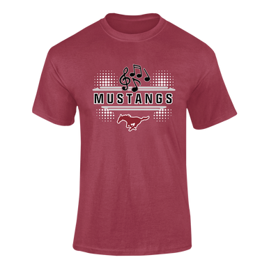 Westfield Mustangs Band # 3 Men's SS T-Shirt