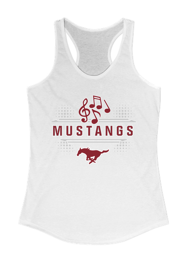Westfield Mustangs Band # 3 Women's Tank Top
