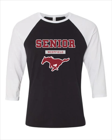 Westfield Mustangs Senior #2 Men's Baseball T-Shirt