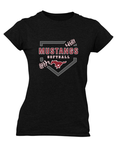 Westfield Mustangs Softball #2 Women's Premium SS T-Shirt