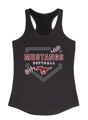 Westfield Mustangs Softball #2 Women's Tank Top