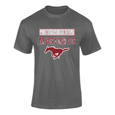 Westfield Mustangs Mascot #9 Men's SS T-Shirt