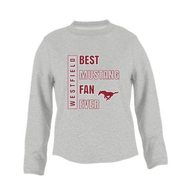 Westfield Mustangs Best Mustang Fan Women's Sweatshirt