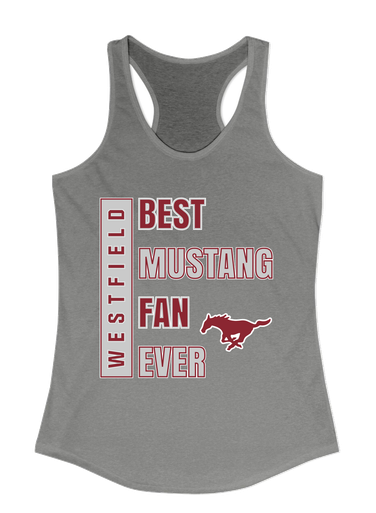 Westfield Mustangs Best Mustang Fan Women's Tank Top