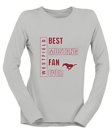 Westfield Mustangs Best Mustang Fan Women's Premium LS T-Shirt