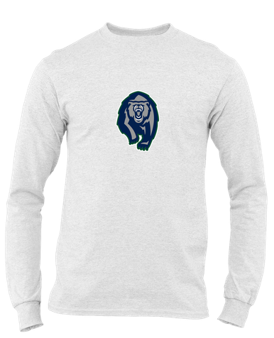 Copper Hills Grizzlies Mascot #1 Men's LS T-Shirt