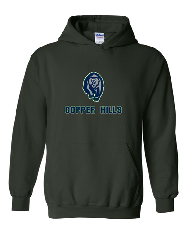 Copper Hills Grizzlies Mascot #2 Men's Hoodie