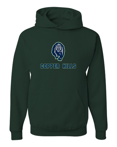 Copper Hills Grizzlies Mascot #2 Men's Premium Hoodie