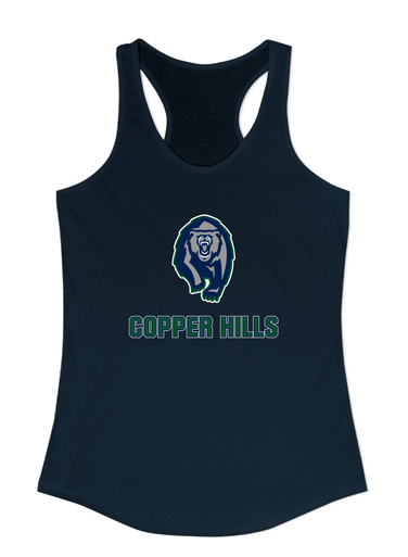 Copper Hills Grizzlies Mascot #2 Women's Tank Top