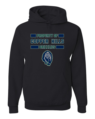 Copper Hills Grizzlies Property Of Men's Premium Hoodie