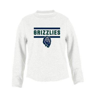 Copper Hills Grizzlies Mascot #5 Women's Sweatshirt