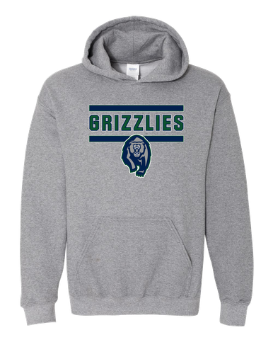 Copper Hills Grizzlies Mascot #5 Men's Hoodie