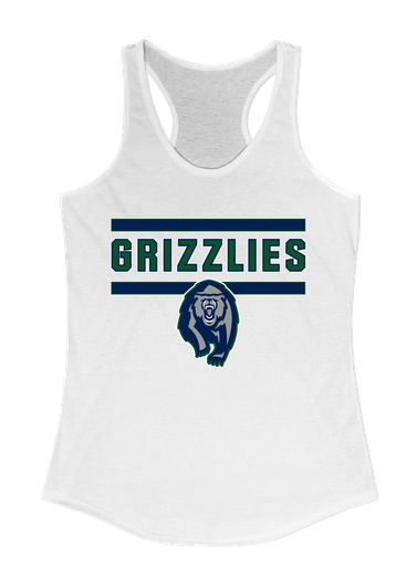 Copper Hills Grizzlies Mascot #5 Women's Tank Top