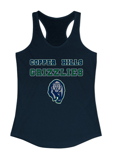 Copper Hills Grizzlies Spirit Women's Tank Top