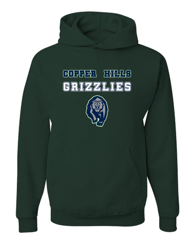 Copper Hills Grizzlies Spirit Men's Premium Hoodie