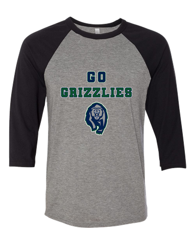 Copper Hills Grizzlies Go Team Women's Baseball T-Shirt