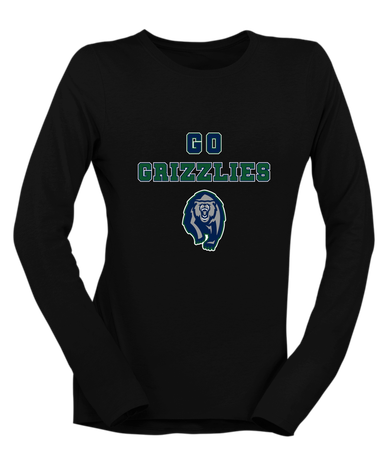 Copper Hills Grizzlies Go Team Women's Premium LS T-Shirt