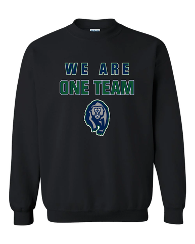 Copper Hills Grizzlies We Are One Team Men's Sweatshirt