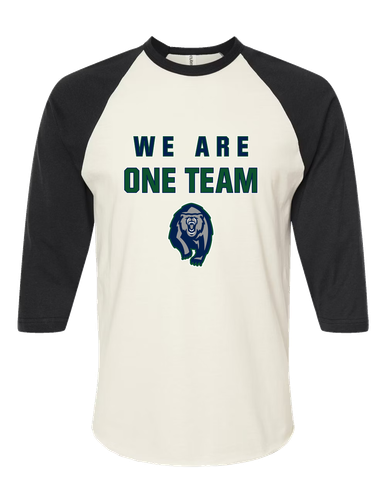 Copper Hills Grizzlies We Are One Team Women's Baseball T-Shirt