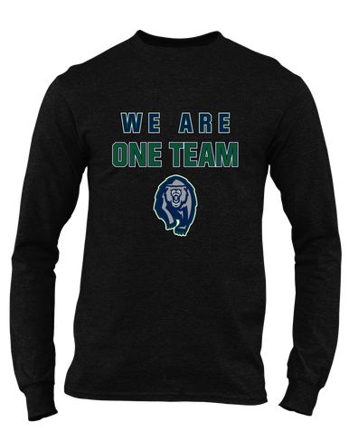 Copper Hills Grizzlies We Are One Team Men's LS T-Shirt