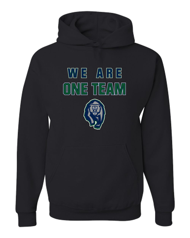 Copper Hills Grizzlies We Are One Team Men's Premium Hoodie