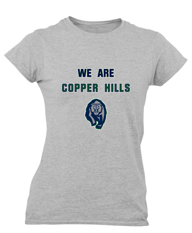Copper Hills Grizzlies We Are Women's SS T-Shirt