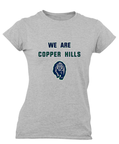 Copper Hills Grizzlies We Are Women's Premium SS T-Shirt