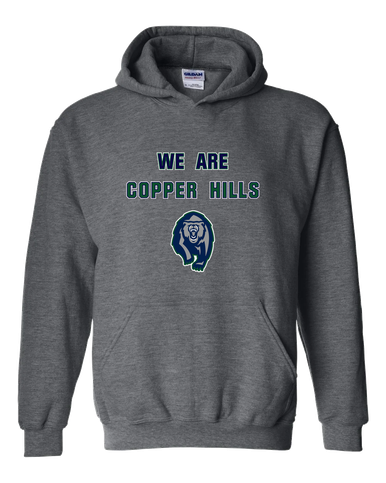 Copper Hills Grizzlies We Are Men's Hoodie