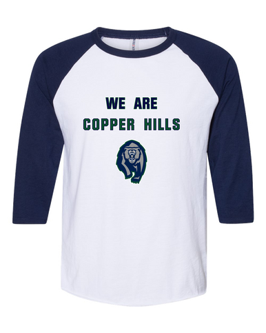 Copper Hills Grizzlies We Are Women's Baseball T-Shirt