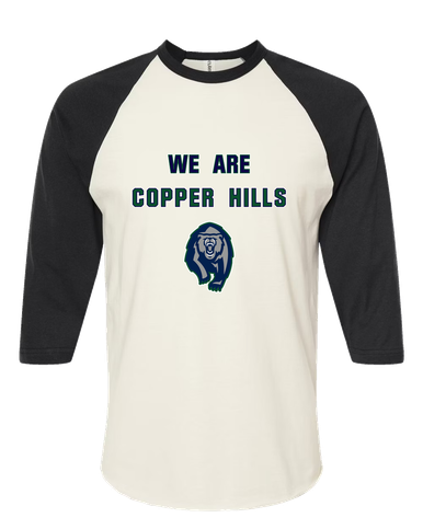 Copper Hills Grizzlies We Are Men's Baseball T-Shirt