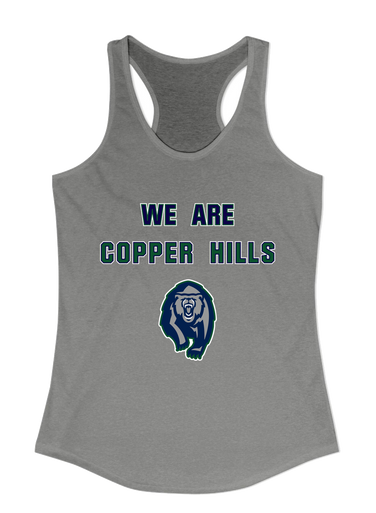 Copper Hills Grizzlies We Are Women's Tank Top
