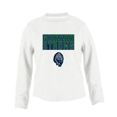 Copper Hills Grizzlies Strong #1 Women's Sweatshirt