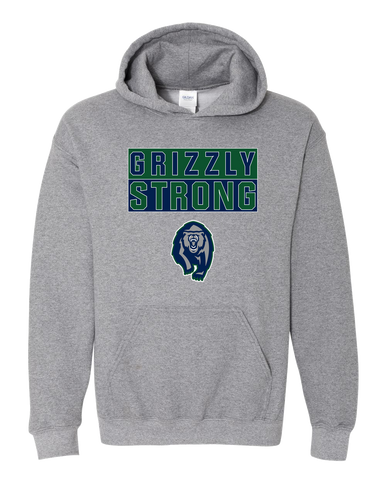 Copper Hills Grizzlies Strong #1 Men's Hoodie