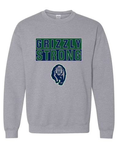 Copper Hills Grizzlies Strong #1 Men's Sweatshirt