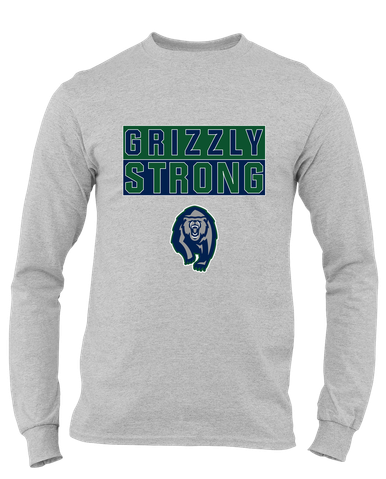 Copper Hills Grizzlies Strong #1 Men's Premium LS T-Shirt