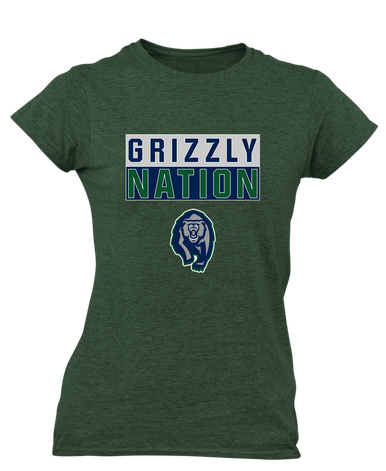 Copper Hills Grizzlies Nation #1 Women's SS T-Shirt