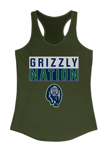 Copper Hills Grizzlies Nation #1 Women's Tank Top