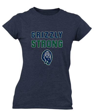 Copper Hills Grizzlies Strong #2 Women's SS T-Shirt