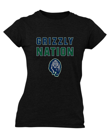 Copper Hills Grizzlies Nation #2 Women's SS T-Shirt