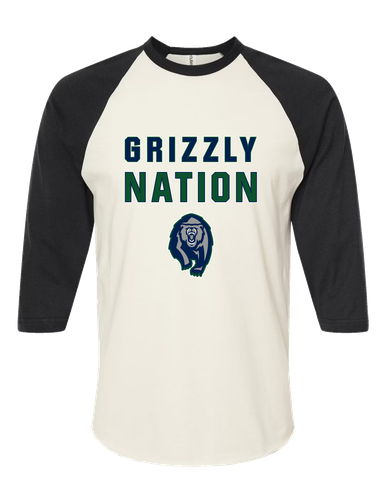 Copper Hills Grizzlies Nation #2 Women's Baseball T-Shirt