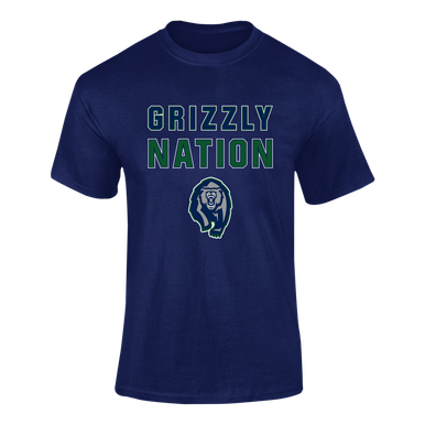 Copper Hills Grizzlies Nation #2 Men's SS T-Shirt