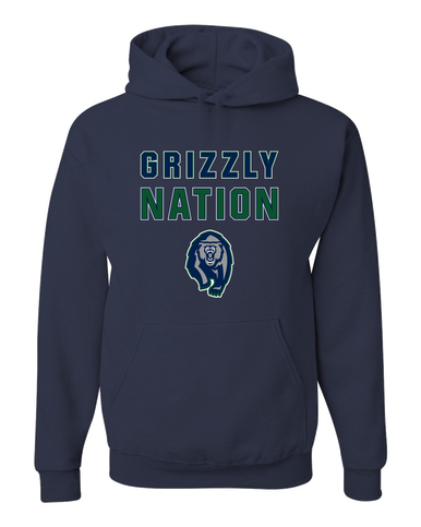 Copper Hills Grizzlies Nation #2 Men's Premium Hoodie