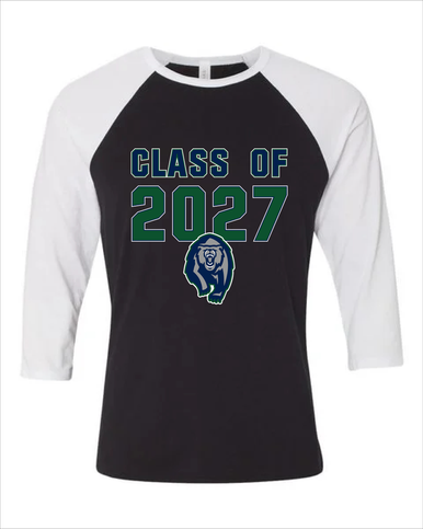 Copper Hills Grizzlies Class of 2027 Women's Baseball T-Shirt