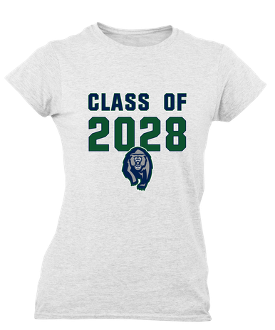 Copper Hills Grizzlies Class of 2028 Women's Premium SS T-Shirt