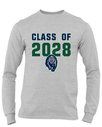 Copper Hills Grizzlies Class of 2028 Men's LS T-Shirt